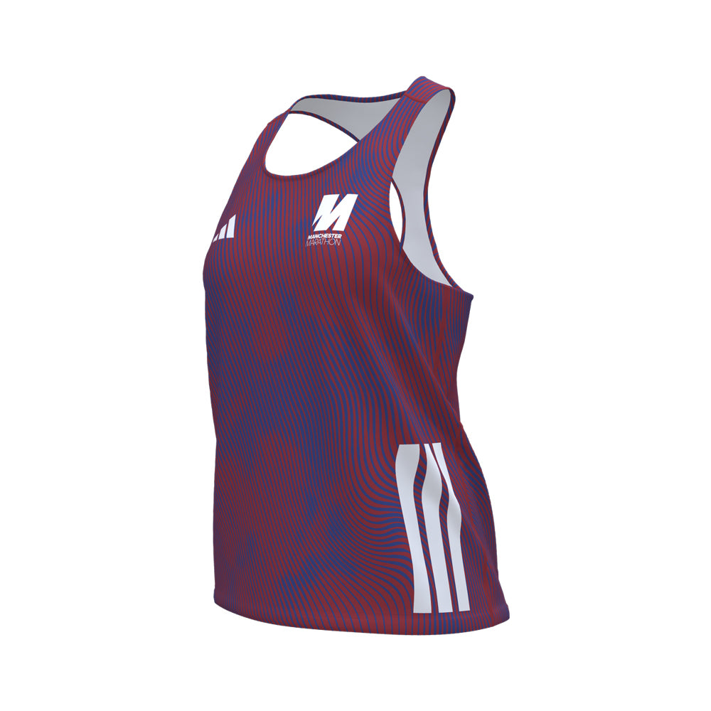Manchester Marathon Adizero Singlet (Women's) - Hero/Side