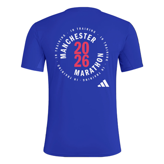 Manchester Marathon Training Tee - Royal Blue (Men's)